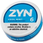 کیسه نیکوتین نعناع خنک زین 6 میلی گرم (ZYN Cool Mint 6MG) - Image 2