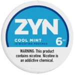 کیسه نیکوتین نعناع خنک زین 6 میلی گرم (ZYN Cool Mint 6MG)