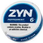 کیسه نیکوتین زین نعناع فلفلی ۶ میلی‌گرم (ZYN Peppermint 6MG) - Image 2