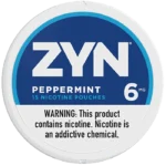 کیسه نیکوتین زین نعناع فلفلی ۶ میلی‌گرم (ZYN Peppermint 6MG)