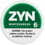 کیسه نیکوتین زین نعنای زمستانی ۶ میلی‌گرم (ZYN Wintergreen  6MG)